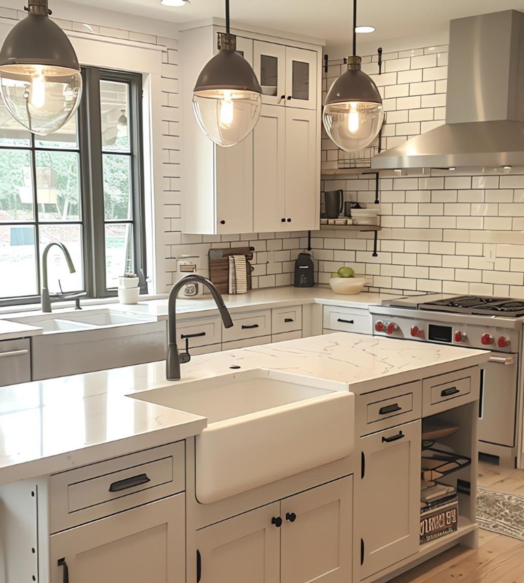 Beautiful kitchen remodel by LNT Construction